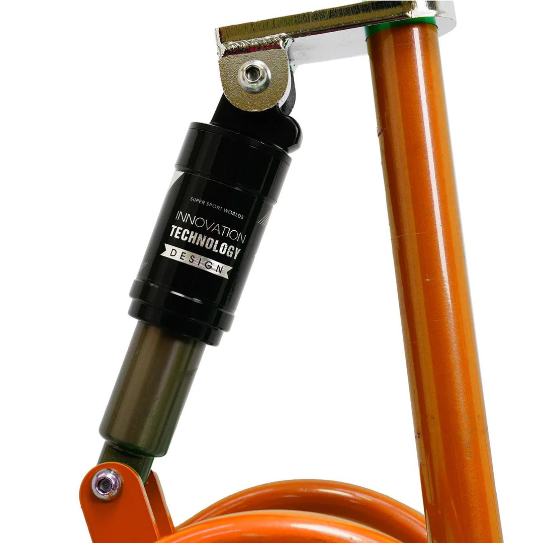 Tracer FM-Leopard 3i Pro 26" Stretch Beach Cruiser Steel Frame, Springer Fork and Chain Guard Included - EBike Haul