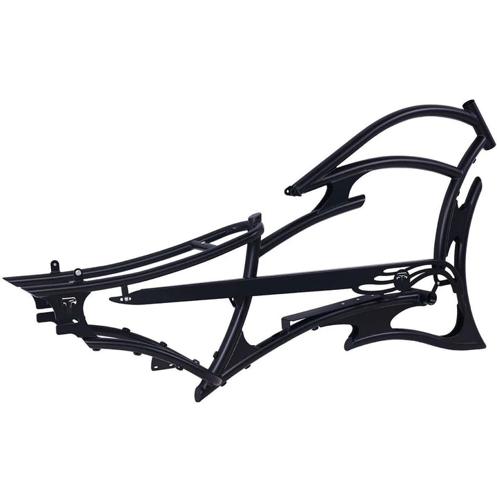 Tracer FM-RAPTOR Ebike Frame 26inch Stretch Chopper for Single Speed/7 Speed - EBike Haul
