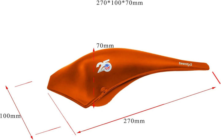 Tracer FM-Twenty5 E-Bike 26" Stretch Cruiser Steel Frame and Chain Guard for 26" x3.0, 4.0 Tire - EBike Haul
