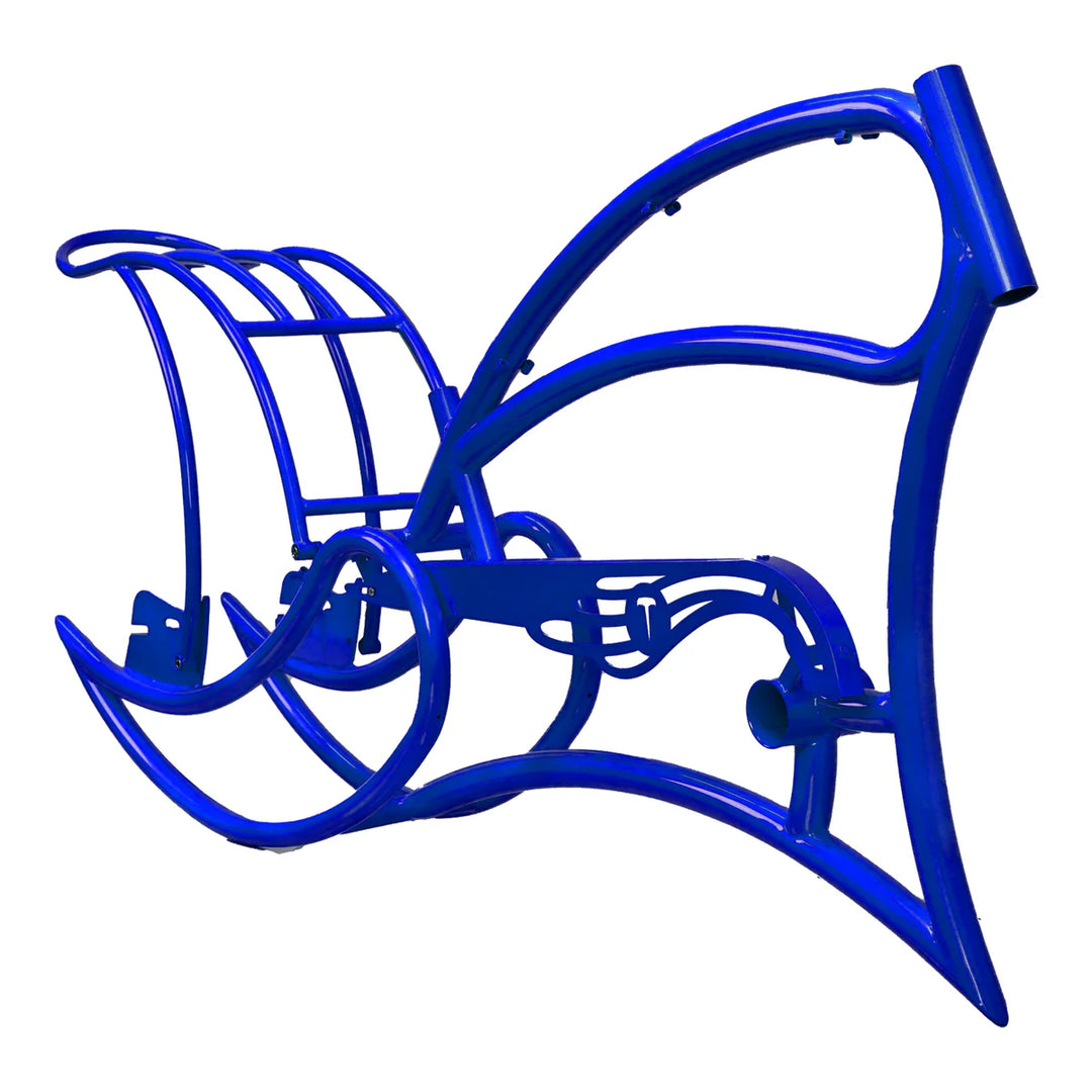 Tracer FM-Leopard 3i Pro 26" Stretch Beach Cruiser Steel Frame, Springer Fork and Chain Guard Included - EBike Haul