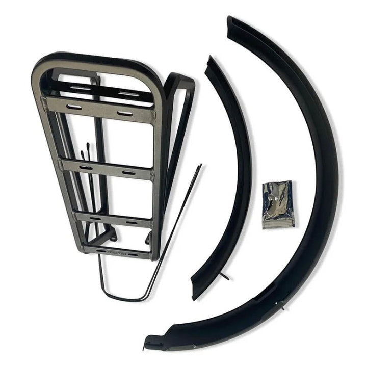Velowave|Rear Rack & Fender Kit for Grace Step Thru EBike - EBike Haul