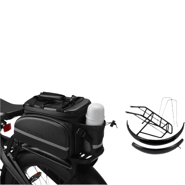 Velowave|Rear Rack & Fender Kit for Rover/Ranger Fat Tire EBike - EBike Haul