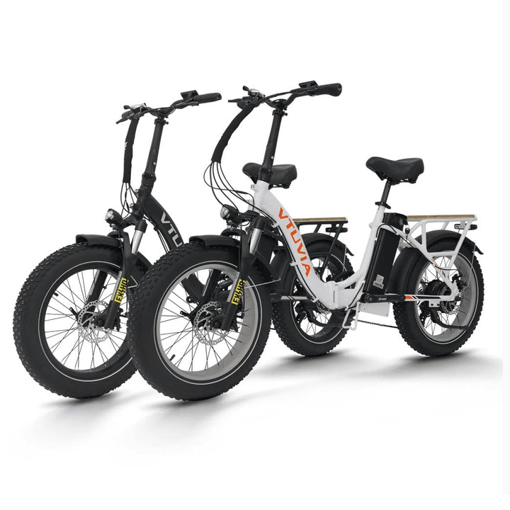 VTUVIA| SF20H Folding Step-Through Electric Bike Combo - EBike Haul