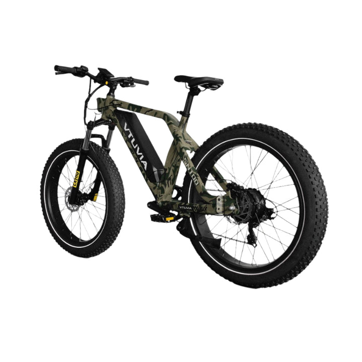 VTUVIA| SN100 Fat Tire Electric Bike | 750W, All-Terrain, Hunting Ebike - EBike Haul