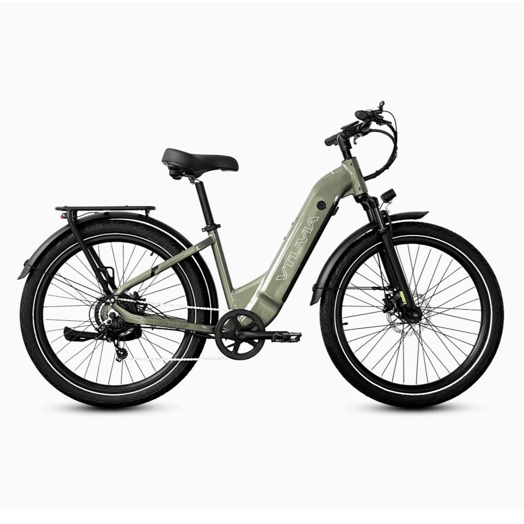 VTUVIA| Zeal LT7 500W Torque Sensor,70-Mile Range Step-Through E-Bike - EBike Haul