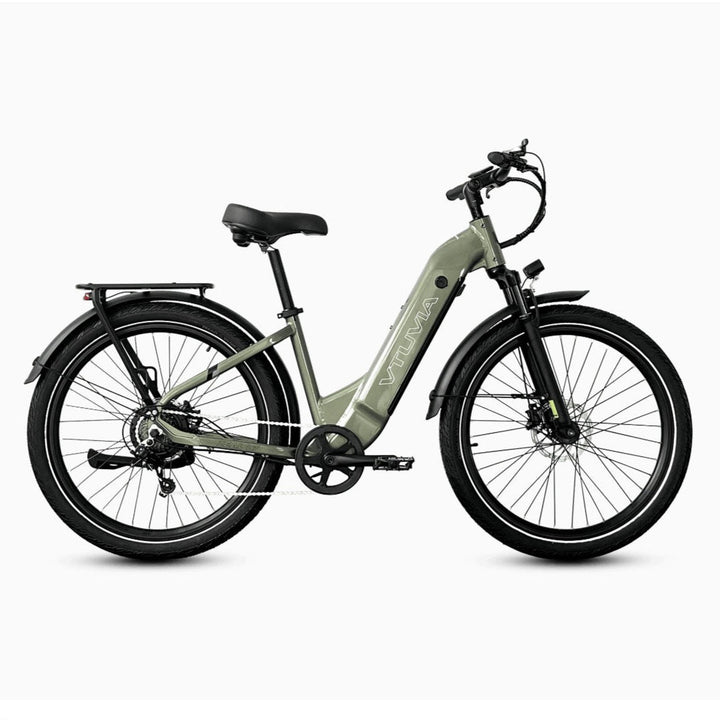 VTUVIA| Zeal LT7 500W Torque Sensor,70-Mile Range Step-Through E-Bike - EBike Haul