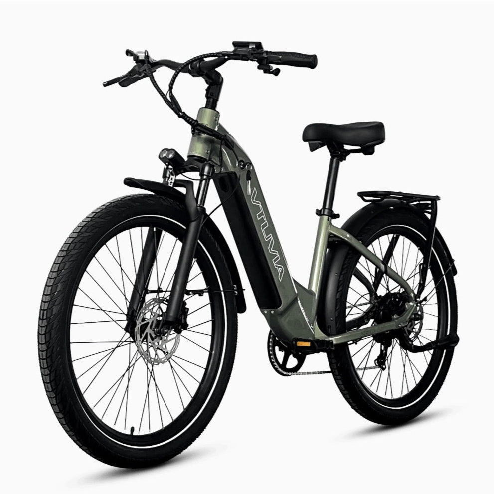 VTUVIA| Zeal LT7 500W Torque Sensor,70-Mile Range Step-Through E-Bike - EBike Haul