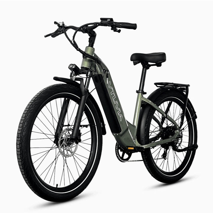 VTUVIA| Zeal LT7 500W Torque Sensor,70-Mile Range Step-Through E-Bike - EBike Haul