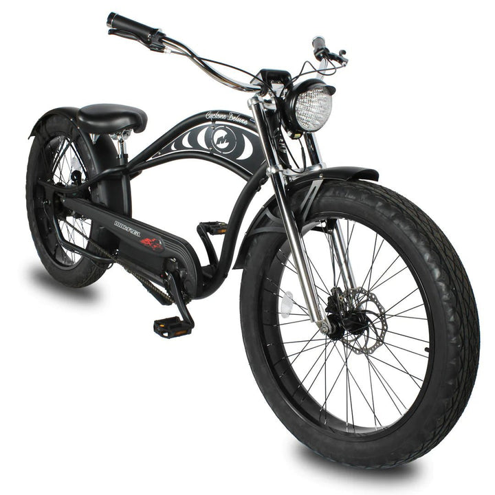 Micargi Micargi| 26" CYCLONE 2.0 Deluxe 500W 48V 11.6AH Fat Tire Cruiser Electric Bike - eBike Haul