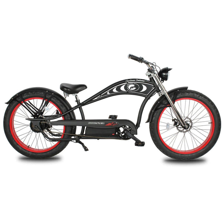 Micargi Micargi| 26" CYCLONE 2.0 Deluxe 500W 48V 11.6AH Fat Tire Cruiser Electric Bike - eBike Haul