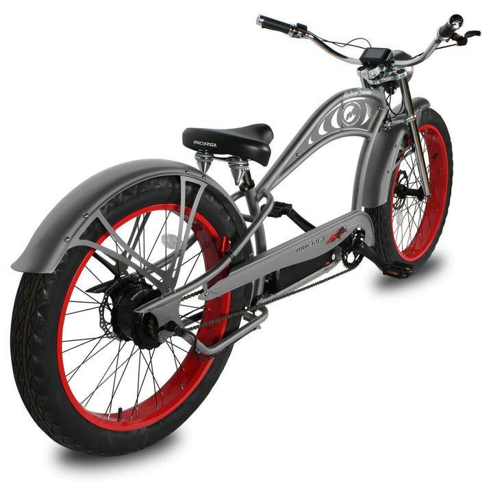 Micargi Micargi| 26" CYCLONE 2.0 Deluxe 500W 48V 11.6AH Fat Tire Cruiser Electric Bike - eBike Haul