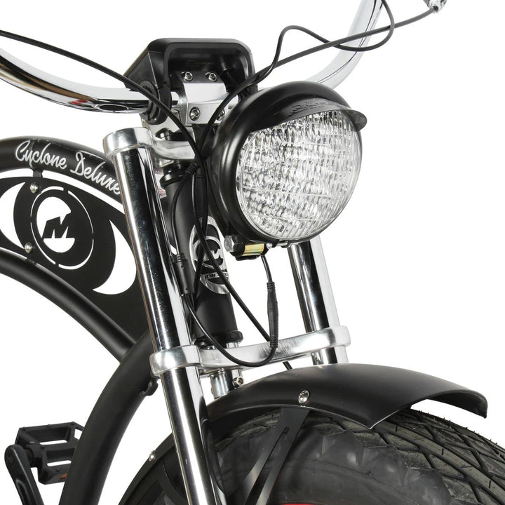 Micargi Micargi| 26" CYCLONE 2.0 Deluxe 500W 48V 11.6AH Fat Tire Cruiser Electric Bike - eBike Haul