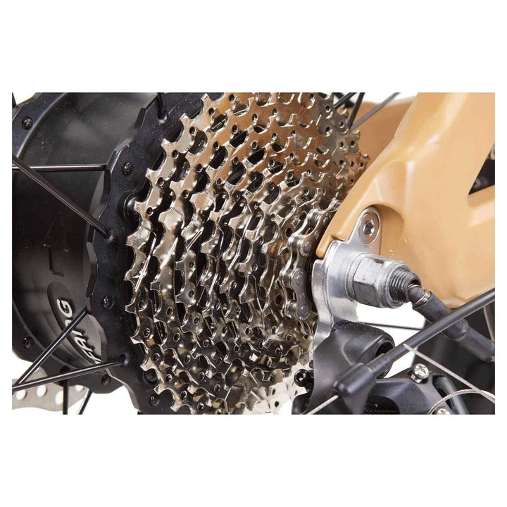 BIKONIT BIKONIT|WARTHOG HD750 Fat Tire All-Terrain Hub Drive Hunting & Fishing Electric Bike - eBike Haul