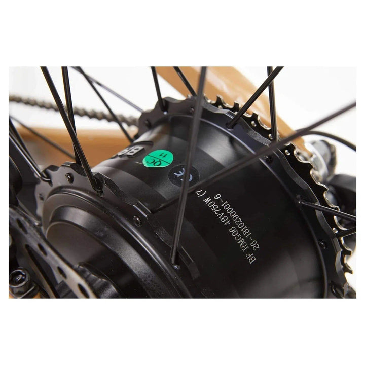 BIKONIT BIKONIT|WARTHOG HD750 Fat Tire All-Terrain Hub Drive Hunting & Fishing Electric Bike - eBike Haul