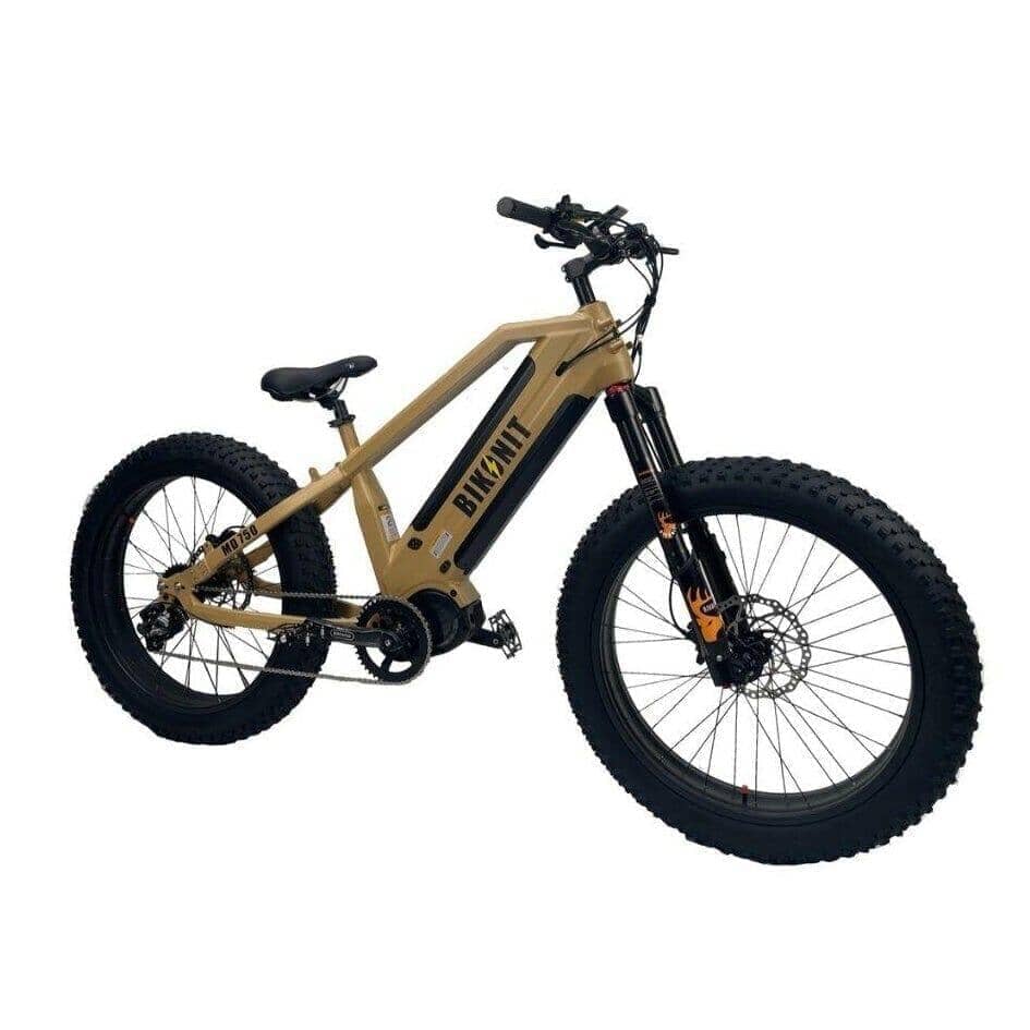 BIKONIT BIKONIT|WARTHOG MD750 Fat Tire All-Terrain Mid-Drive Hunting & Fishing Electric Bike - eBike Haul