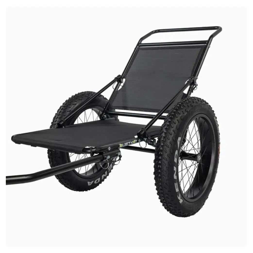 QUIETKAT All Terrain Two Wheel Game Trailer Tax Free eBike Haul