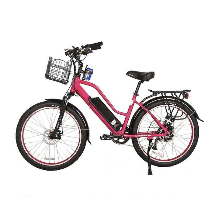 X-Treme Catalina Step-Through Beach Cruiser 48 Volt Lithium Powered Electric Bike - eBike Haul