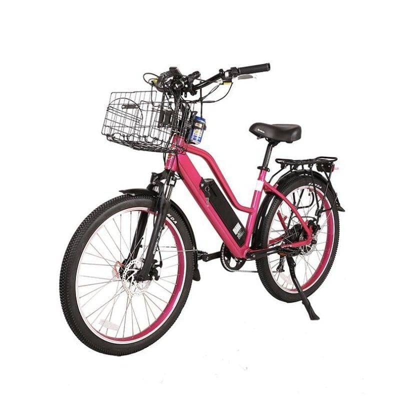 X-Treme Catalina Step-Through Beach Cruiser 48 Volt Lithium Powered Electric Bike - eBike Haul