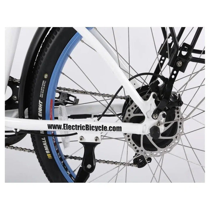 X-Treme Catalina Step-Through Beach Cruiser 48 Volt Lithium Powered Electric Bike - eBike Haul