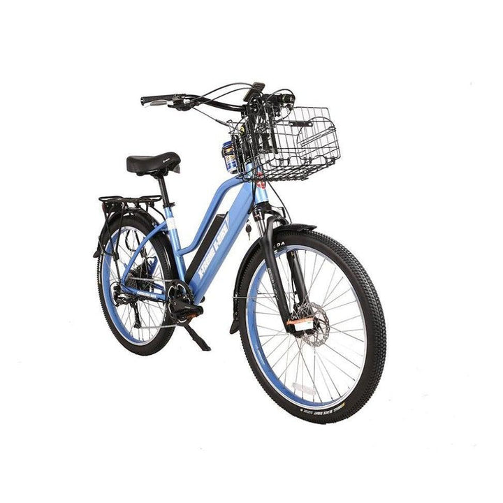 X-Treme Catalina Step-Through Beach Cruiser 48 Volt Lithium Powered Electric Bike - eBike Haul