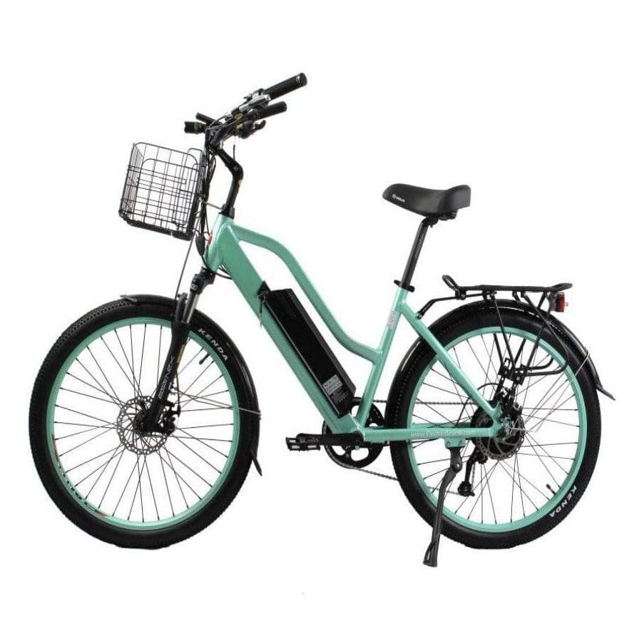 X-Treme Catalina Step-Through Beach Cruiser 48 Volt Lithium Powered Electric Bike - eBike Haul