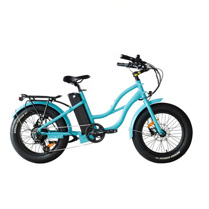 Coastal Cruiser Coastal Cruiser| Step Thru Mini 20x4 - 52v Beach Cruiser Electric Bike - eBike Haul