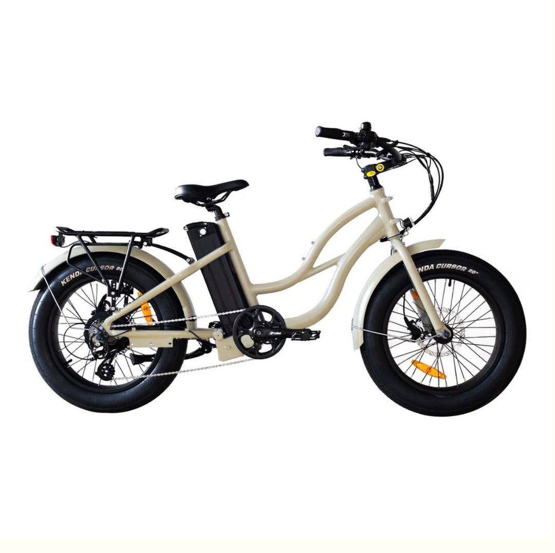 Coastal Cruiser Coastal Cruiser| Step Thru Mini 20x4 - 52v Beach Cruiser Electric Bike - eBike Haul