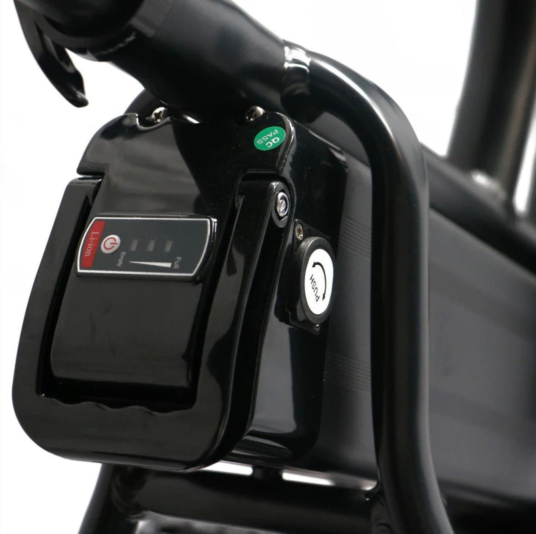 Coastal Cruiser Coastal Cruiser| Step Thru Mini 20x4 - 52v Beach Cruiser Electric Bike - eBike Haul