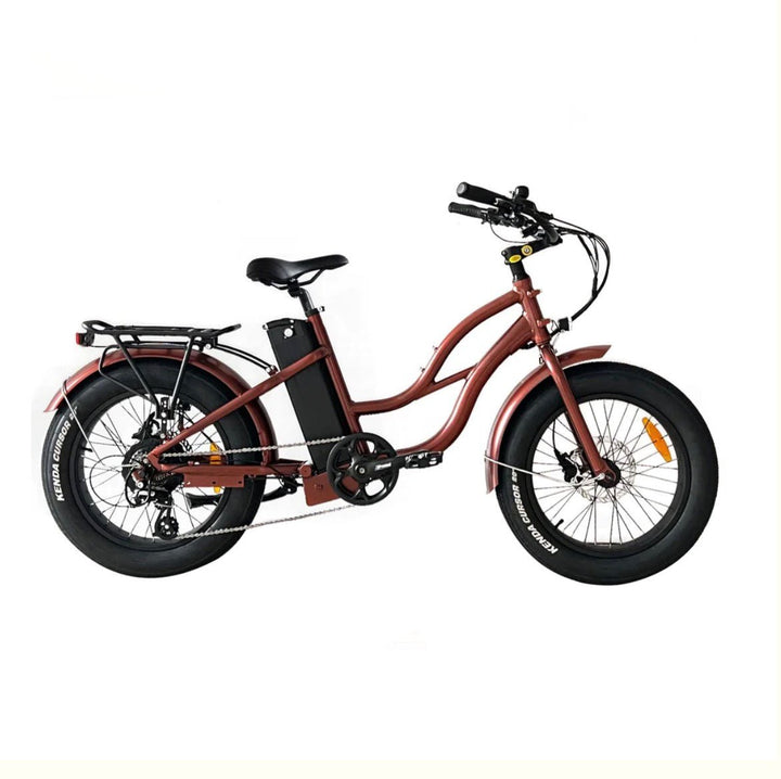 Coastal Cruiser Coastal Cruiser| Step Thru Mini 20x4 - 52v Beach Cruiser Electric Bike - eBike Haul