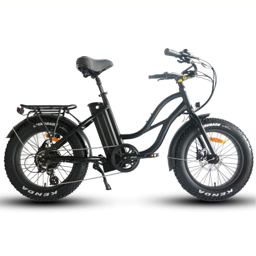 Coastal Cruiser Coastal Cruiser| Step Thru Mini 20x4 - 52v Beach Cruiser Electric Bike - eBike Haul