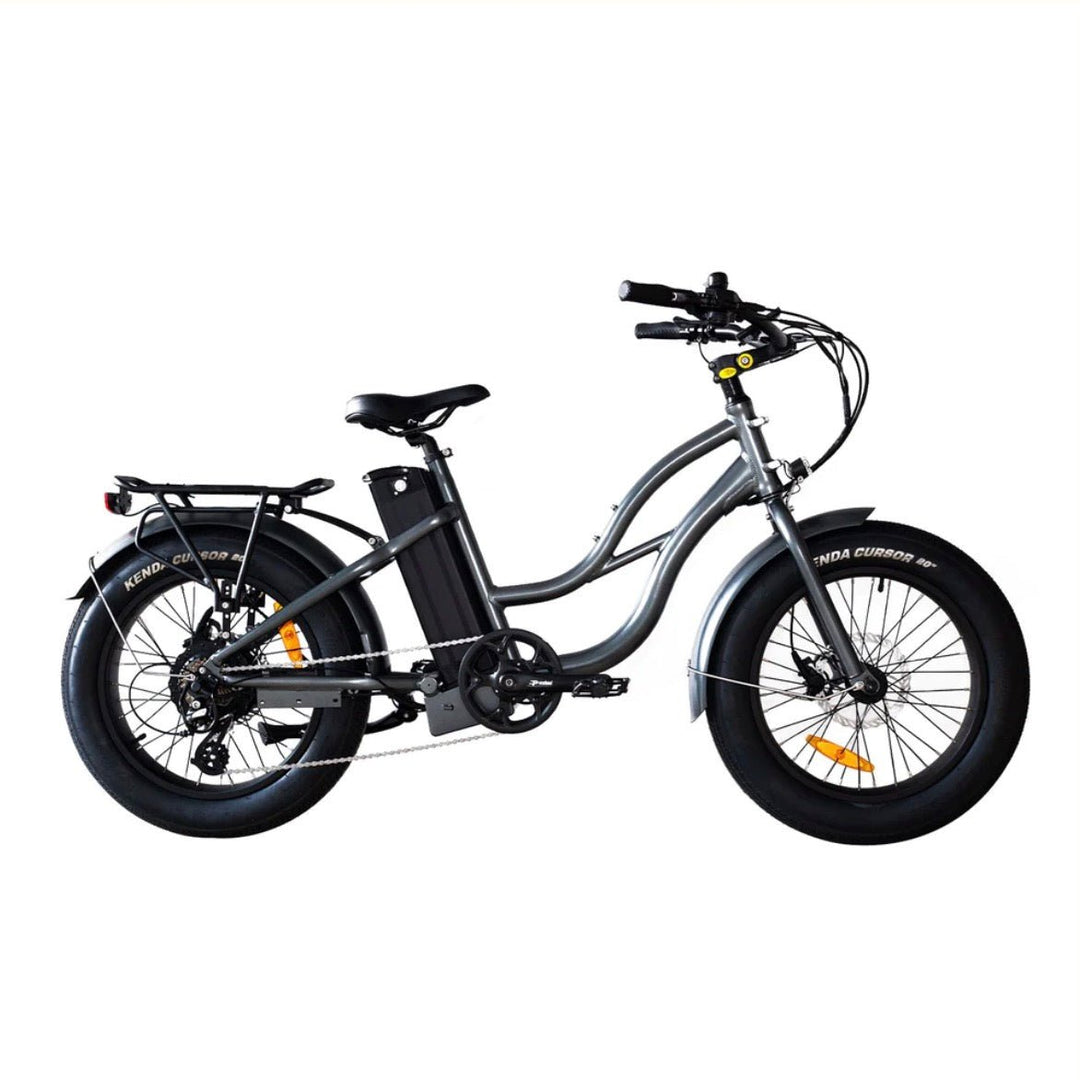 Coastal Cruiser Coastal Cruiser| Step Thru Mini 20x4 - 52v Beach Cruiser Electric Bike - eBike Haul