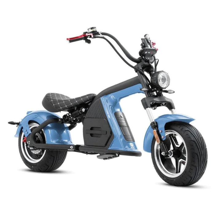 eahora Eahora EMOTO M8 2000W Electric Fat Tire Scooter Chopper - eBike Haul