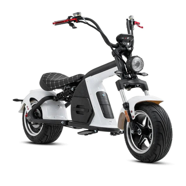 eahora Eahora EMOTO M8 2000W Electric Fat Tire Scooter Chopper - eBike Haul