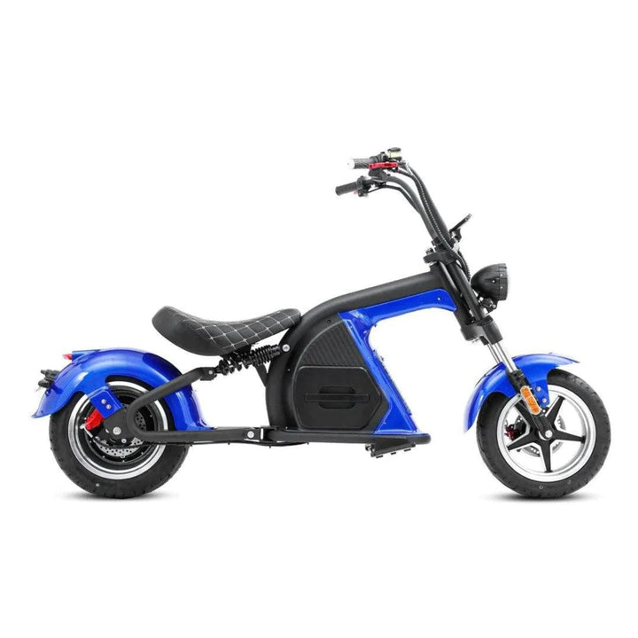 eahora Eahora EMOTO M8 2000W Electric Fat Tire Scooter Chopper - eBike Haul
