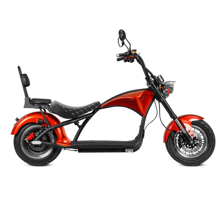 eahora Eahora M1 Tow Seat 2000W 37MPH|40+M Electric Fat Tire Scooter Chopper - eBike Haul