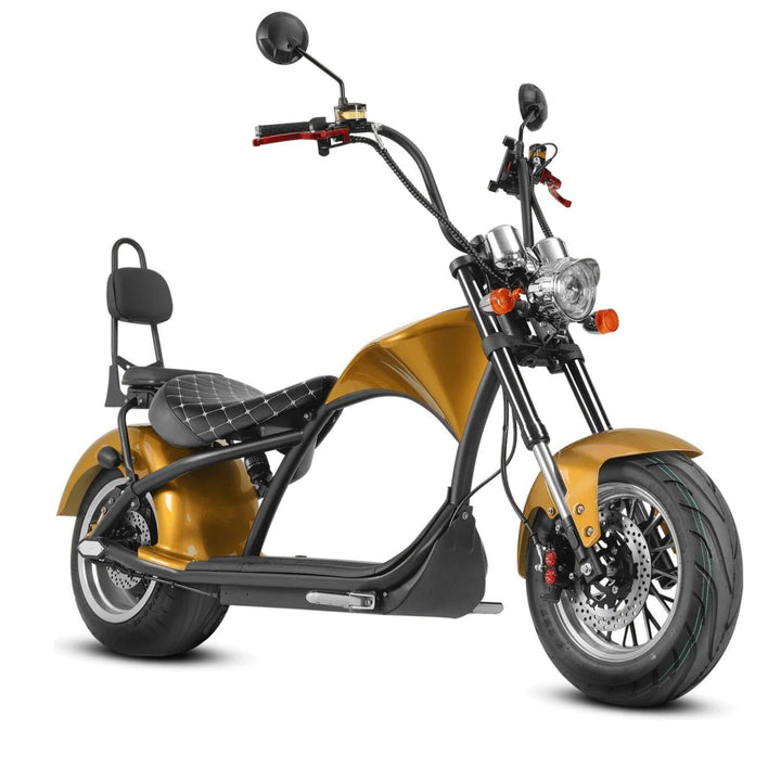 eahora Eahora M1 Tow Seat 2000W 37MPH|40+M Electric Fat Tire Scooter Chopper - eBike Haul