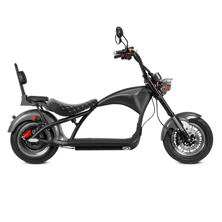 eahora Eahora M1 Tow Seat 2000W 37MPH|40+M Electric Fat Tire Scooter Chopper - eBike Haul