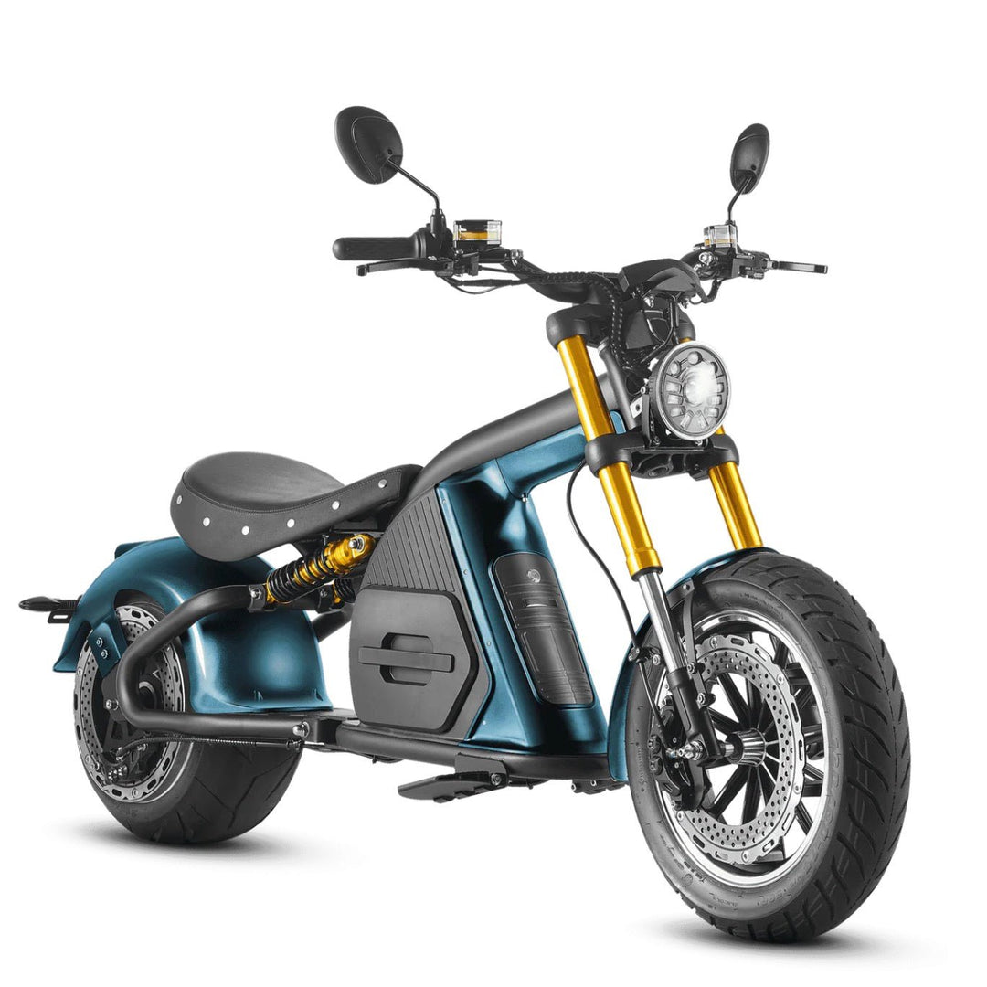 eahora Eahora M8S 4000W Electric Fat Tire Scooter Chopper - eBike Haul