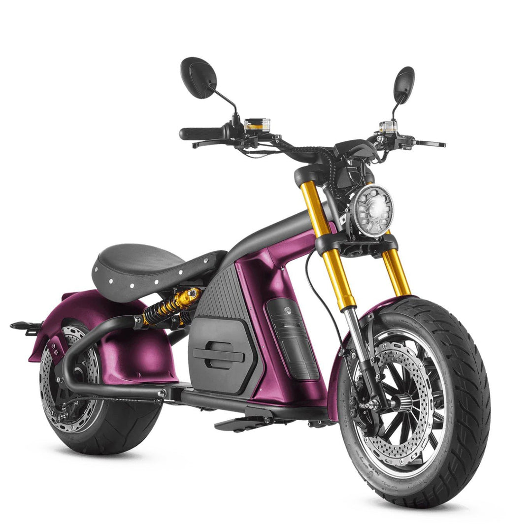 eahora Eahora M8S 4000W Electric Fat Tire Scooter Chopper - eBike Haul
