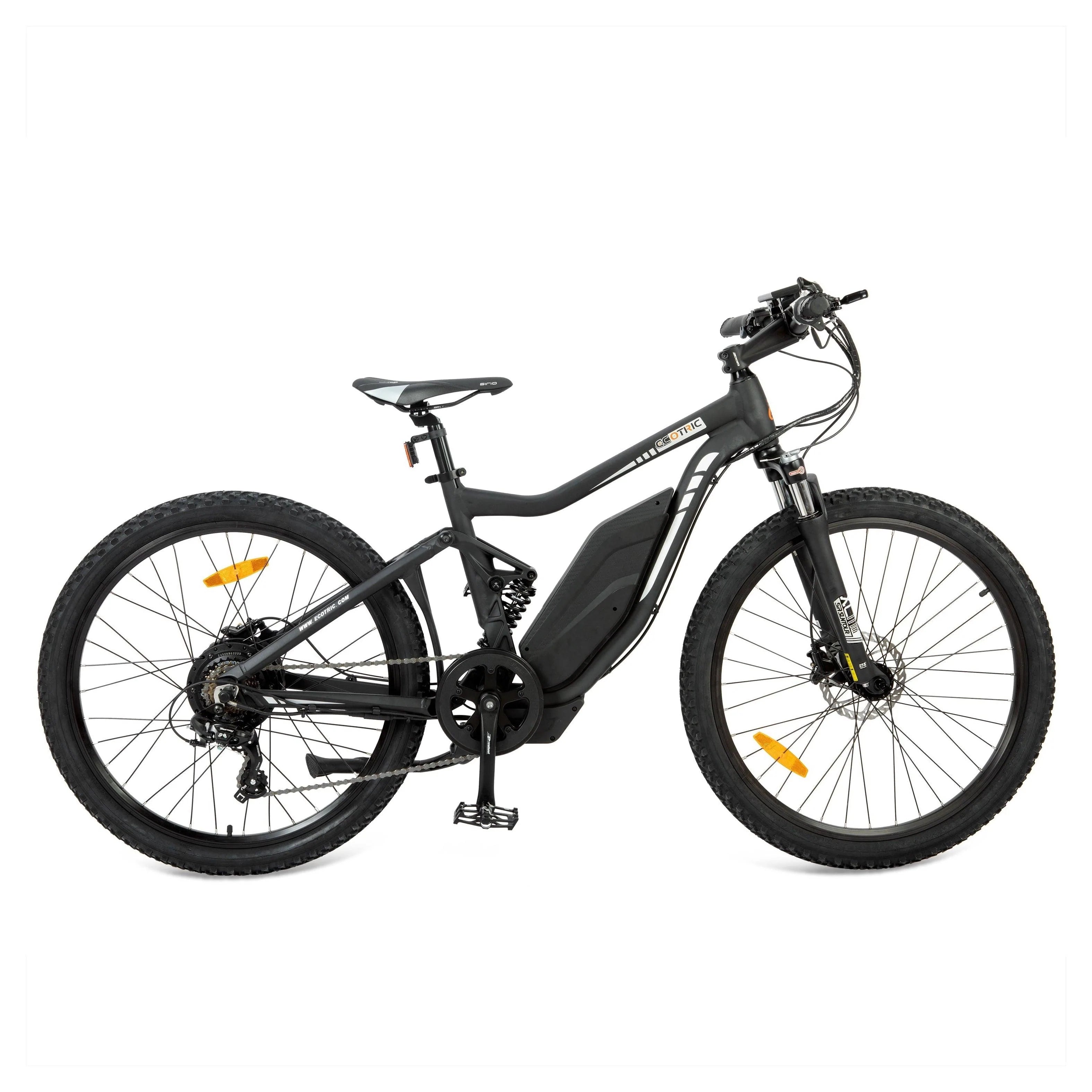 Ecotric Tornado Full Suspension MTB Electric Bike eBike Haul