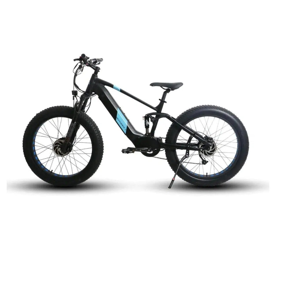 eunorau EUNORAU|DEFENDER-S All Wheel Drive Dual Battery Dual Suspension Fat Tire Electric Bike - eBike Haul