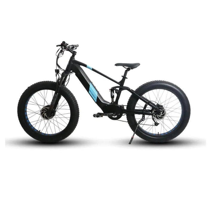 eunorau EUNORAU|DEFENDER-S All Wheel Drive Dual Battery Dual Suspension Fat Tire Electric Bike - eBike Haul