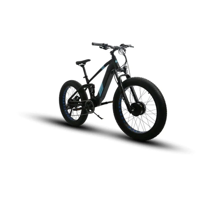 eunorau EUNORAU|DEFENDER-S All Wheel Drive Dual Battery Dual Suspension Fat Tire Electric Bike - eBike Haul