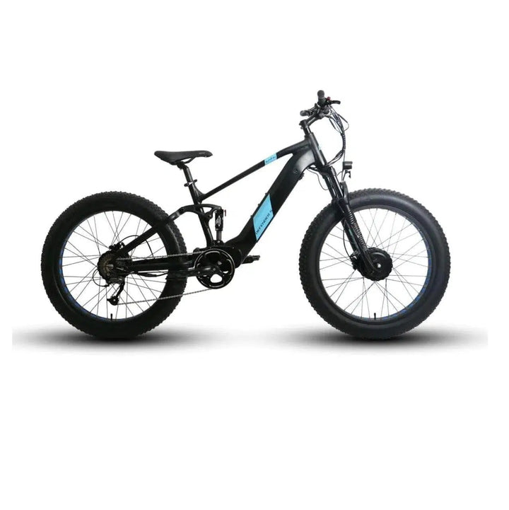 eunorau EUNORAU|DEFENDER-S All Wheel Drive Dual Battery Dual Suspension Fat Tire Electric Bike - eBike Haul