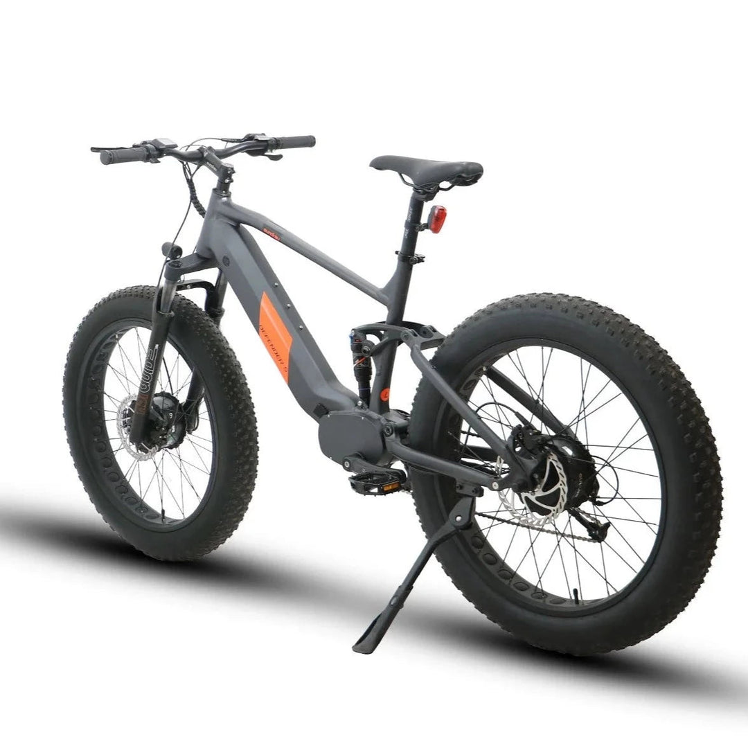 eunorau EUNORAU|DEFENDER-S All Wheel Drive Dual Battery Dual Suspension Fat Tire Electric Bike - eBike Haul