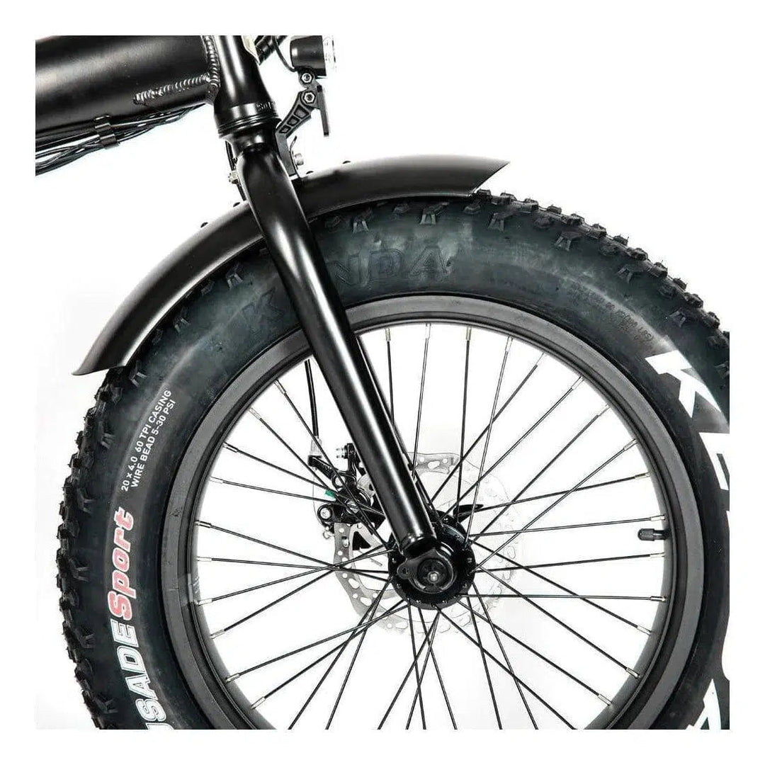 eunorau EUNORAU|E-FAT-MN 500W 48V Fat Tire Cruise Folding Electric Bike - eBike Haul