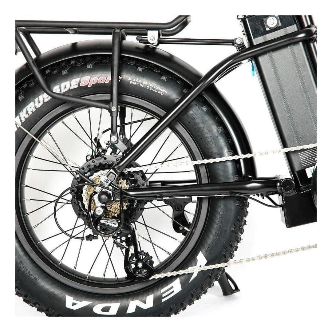 eunorau EUNORAU|E-FAT-MN 500W 48V Fat Tire Cruise Folding Electric Bike - eBike Haul