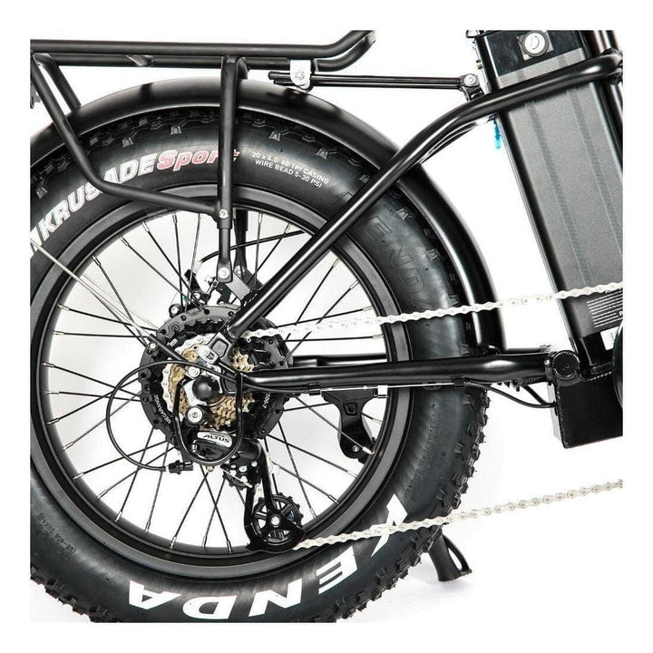 eunorau EUNORAU|E-FAT-MN 500W 48V Fat Tire Cruise Folding Electric Bike - eBike Haul