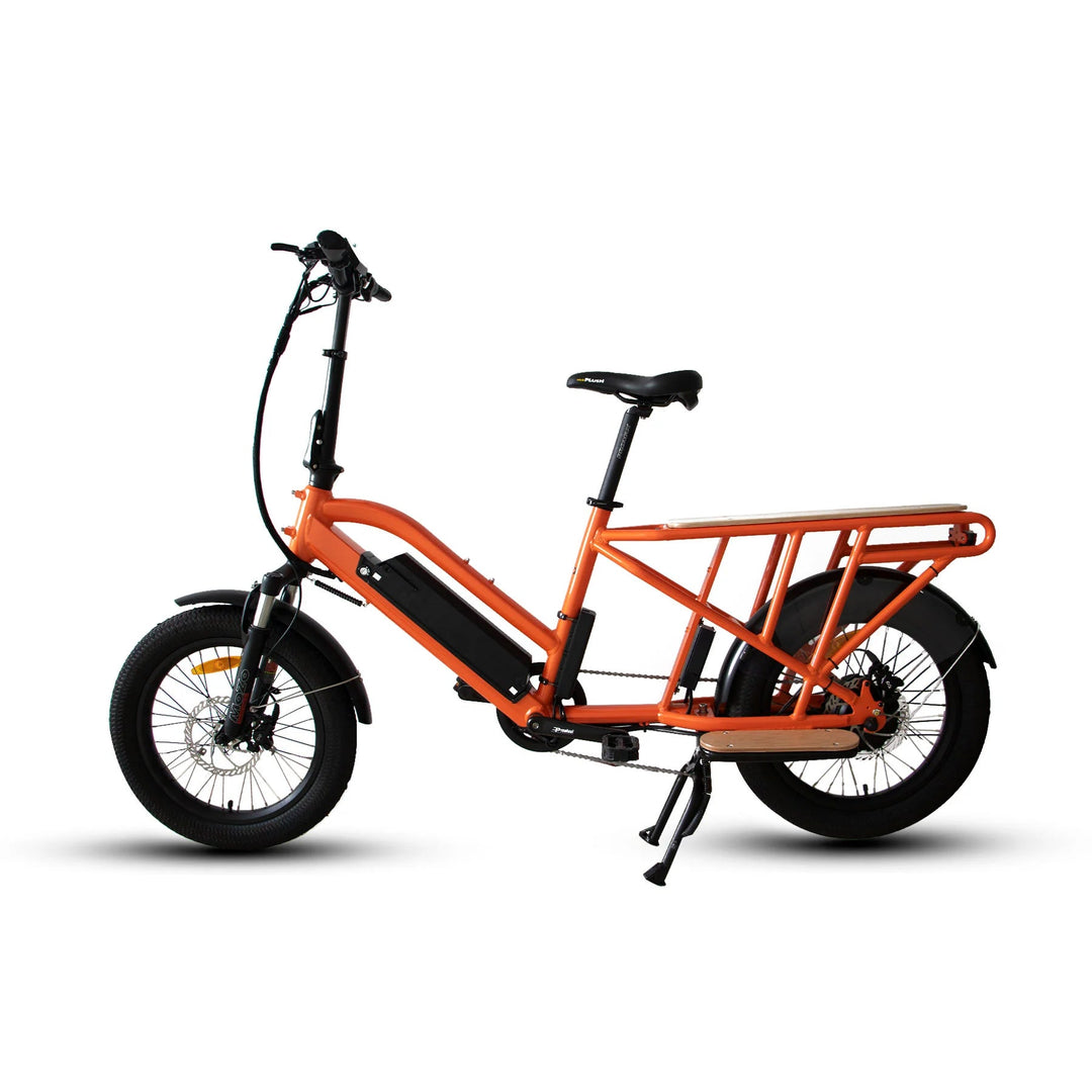 eunorau EUNORAU|G30-GARGO 20''48V 500W Dual Battery Electric Bike - eBike Haul