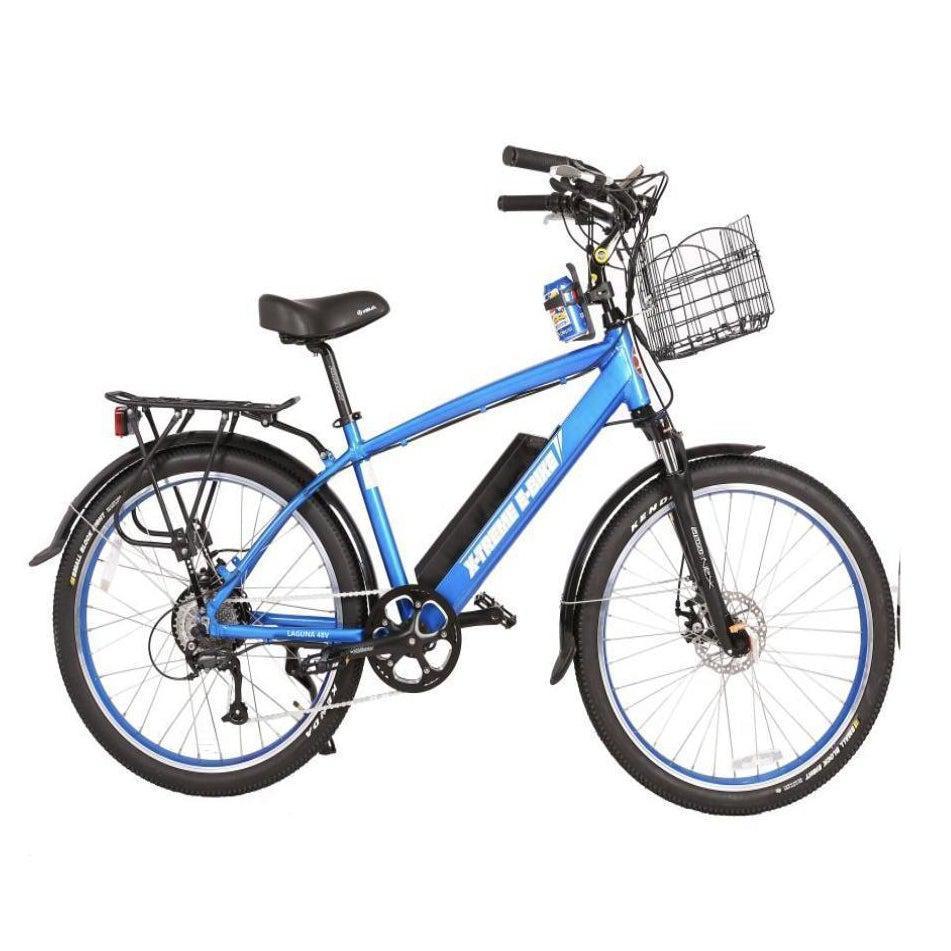 X-Treme Laguna Beach Cruiser 48 Volt Lithium Powered Electric Bike - eBike Haul
